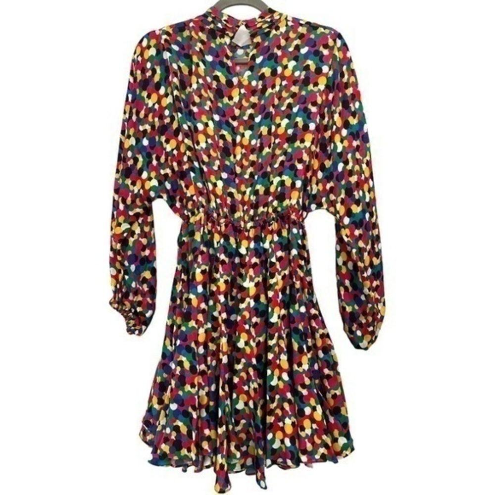 RHODE Caroline Multi Color Confetti Dot Dress Size Extra Small NWT - Picture 8 of 8